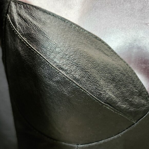 Vintage Leather Dress - Picture 8 of 10